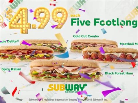 Forget Subway's $5 Footlong, It's $4.99 (For Now) | Ad Age