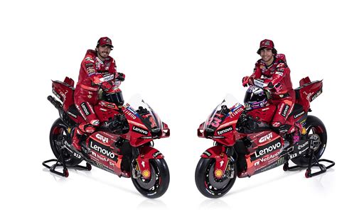 MotoGP champion Bagnaia to race #1 as Ducati reveals 2023 colours