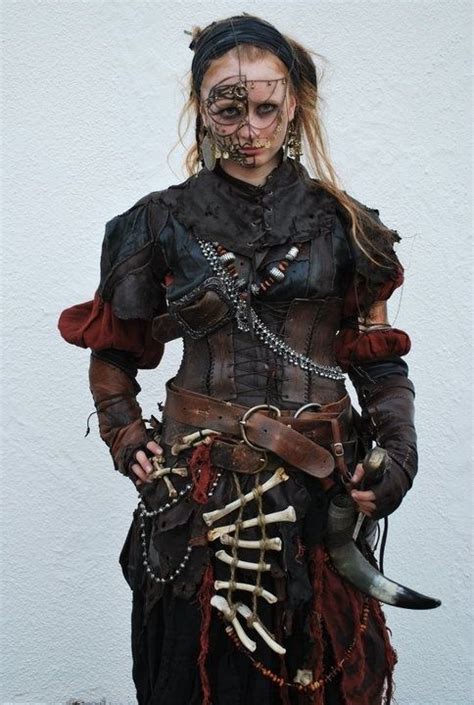 Necromancer Costume | Post apocalyptic costume, Apocalyptic fashion ...