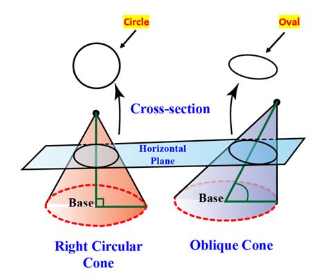 Right Circular Cone- Formula, Properties, Definition, Examples