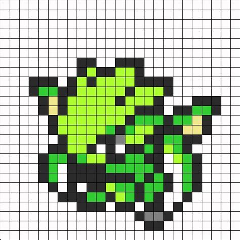 Scyther Pokemon Sprite Perler Bead Pattern Pyssla Pokemon, Pokemon Bead ...