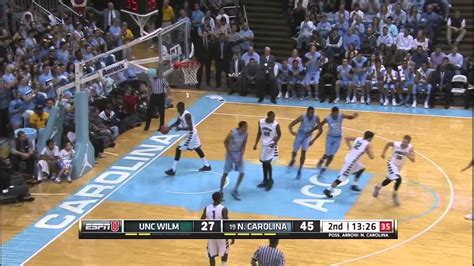 UNC Men's Basketball: Highlights vs. UNCW - YouTube