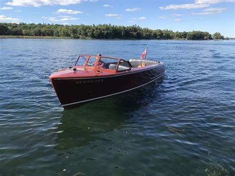 22 Feet 1950 Hutchinson Utility - 42185 | Antique Boat America