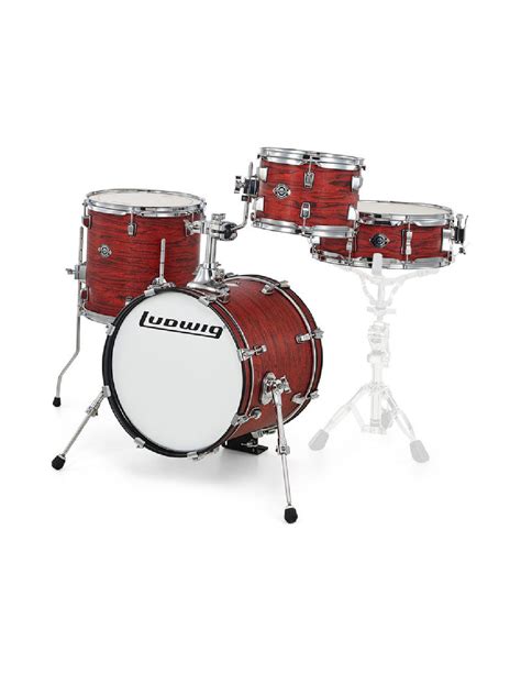 Ludwig LC179XX Breakbeats Wine Red Sparkle