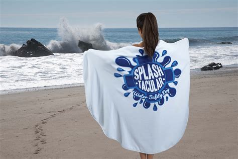 Round Beach Towel | Pro Towels