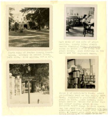 Pender County Library (interior and exterior) :: Library History ...