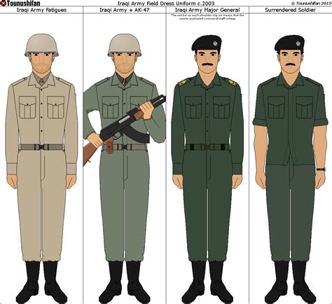 Iraqi Army Uniforms c.2003 by Grand-Lobster-King on DeviantArt