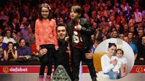 Ronnie O'Sullivan children: Taylor-Ann Magnus, Lily O'Sullivan, Ronnie ...