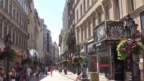 BUDAPESZT - Vaci Utca shopping street / Zuzia na Vaci Utca ...