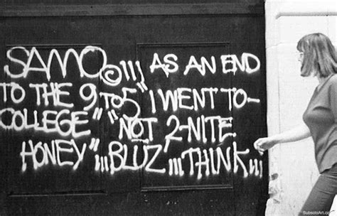 Jean-Michel Basquiat (SAMO) graffiti | Jean michel basquiat, Basquiat ...