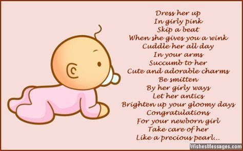 Congratulations for baby girl: Poems for newborn baby girl | Baby girl ...