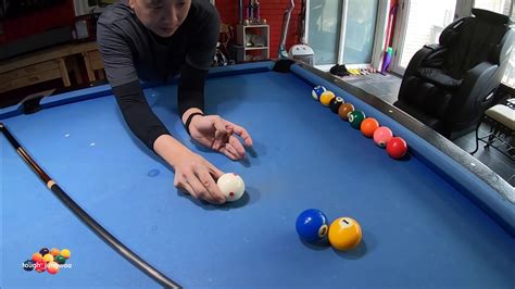 Basic Cue Ball Position with Revo, Pool Lesson - YouTube