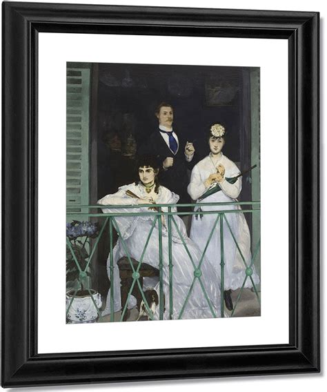 The Balcony 1 By Edouard Manet Print, Canvas Art, Framed Print. – Truly Art