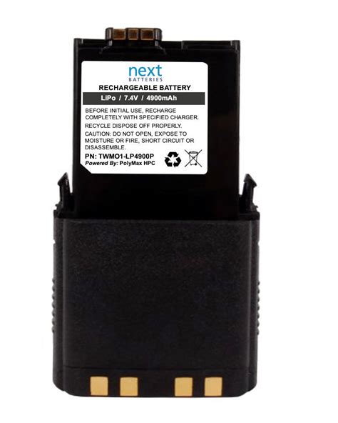 Motorola APX 8000 Battery | 4900mAh Li-Poly Radio Battery ...