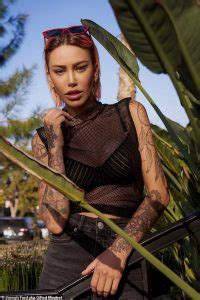 Tina Louise, 38, shows off her tattoos in edgy photoshoot - ReadSector