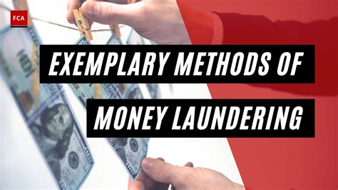 Exemplary Methods Of Money Laundering