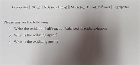 Solved 6) Given the following cell notation: | Chegg.com