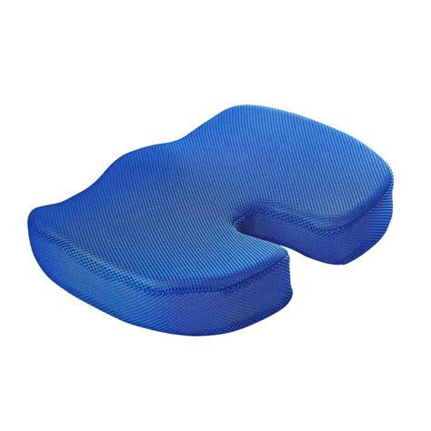 Memory foam seat cushion travel u-shaped orthopedic coccyx protection ...