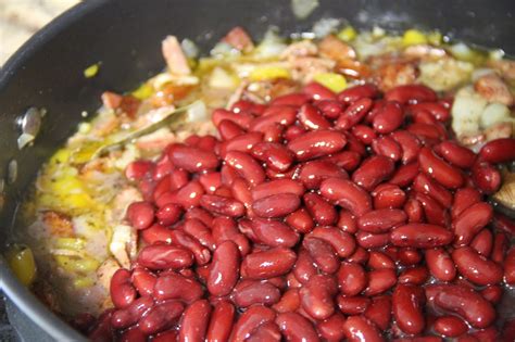 how to make white rice and red kidney beans