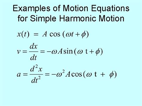 Physics Equations Of Motion Examples - Tessshebaylo