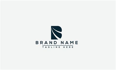 B Logo Design Template Vector Graphic Branding Element. 10483506 Vector ...