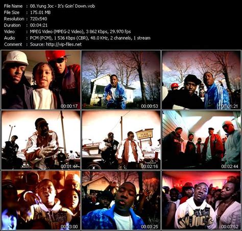 Yung Joc - It's Goin' Down - Download High-Quality Video(VOB)