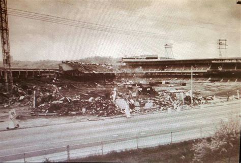 Demolition of Crosley Field 1972 | Cincinnati ohio, Cincinnati, Hometown