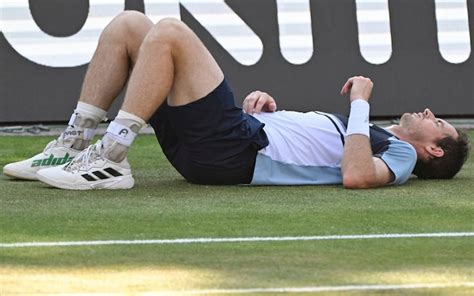 Andy Murray faces race to be fit for Wimbledon after injury scare