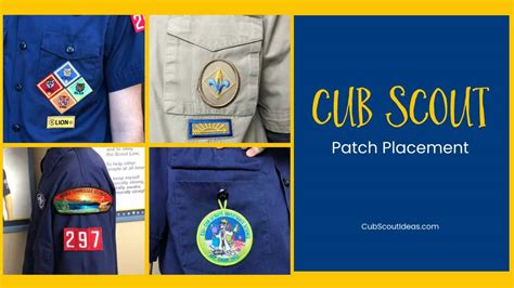 Ultimate Cub Scout Patch Badge Placement Guide 2023 Cub, 53% OFF