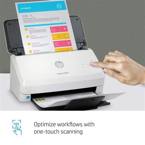 HP ScanJet Pro 3000 s4 Sheet-Feed Scanner (6FW07A)