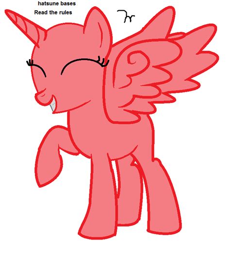 MLP base - alicorn by RainbowHatsuneMLP on DeviantArt