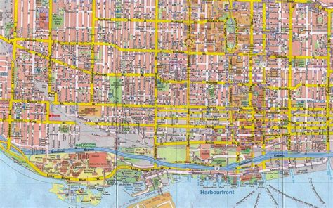 Maps of Toronto Ontario, Canada - Free Printable Maps