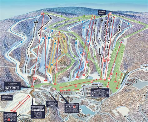 Camelback Mountain Resort Trail Map | OnTheSnow