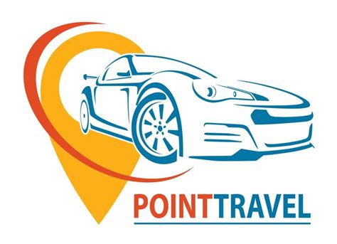 Premium Vector | Car Logo Design Creative vector icon Point Travel ...