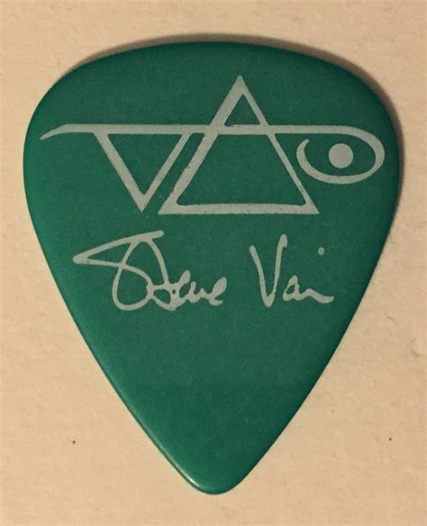 Steve Vai Signature Ibanez Guitar Pick (Green) - Pickbay