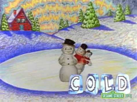 Classic Sesame Street Cold Snowmen - YouTube