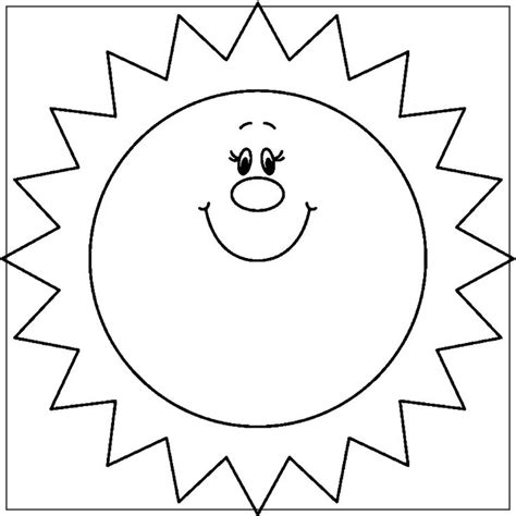 🌞🌞Dibujos del SOL para Colorear online 🌞🌞 imágenes para pintar en linea ...