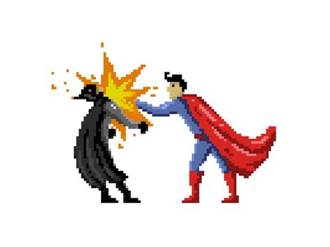 Pixel art fighting | Pixel art, Art, Pixel