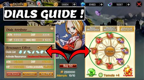 In-depth Guide | DIALS ! (One Piece Ocean Conflict Royal War) - YouTube