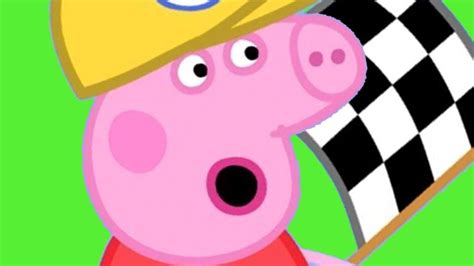 Car Race Time With Peppa Pig! | Peppa pig, Peppa, Watch peppa pig