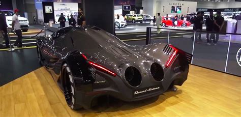 Devel Motors brings 5,000-hp Sixteen hypercar concept to Dubai Motor Show