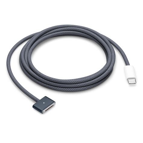 USB-C 转 MagSafe 3 连接线 (2 米) - 午夜色 - Apple (中国大陆)