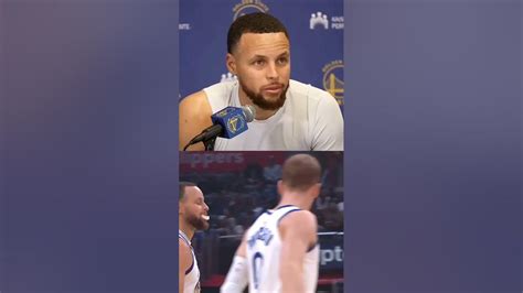 Steph curry interview and highlights - YouTube