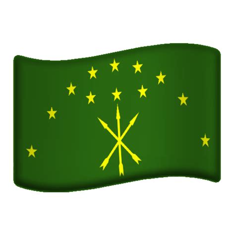 Flag of Circassians emoji by weqrrwqw on DeviantArt