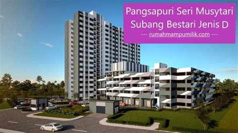 Pangsapuri Seri Musytari Subang Bestari Jenis D - Rumah Mampu Milik ...