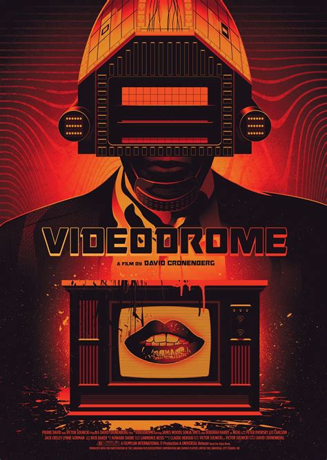 The Movie “Videodrome” and The Horror of Mass Media | Movie artwork ...