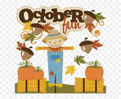 October Fall Clipart, HD Png Download - vhv