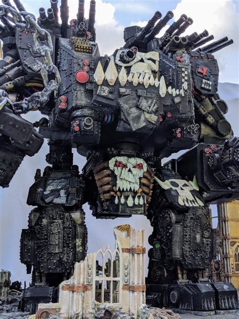 3D Printed a giant Ork Stompa (link in comments) : Warhammer40k ...