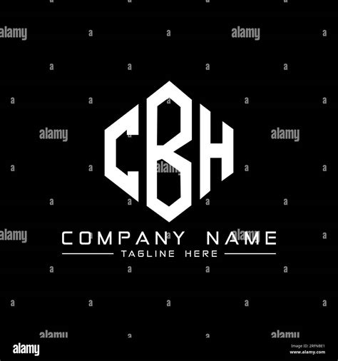 CBH letter logo design with polygon shape. CBH polygon and cube shape ...