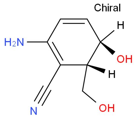 1,3-Cyclohexadiene-1-carbonitrile,2-amino-5-hydroxy-6-(hydroxymethyl ...